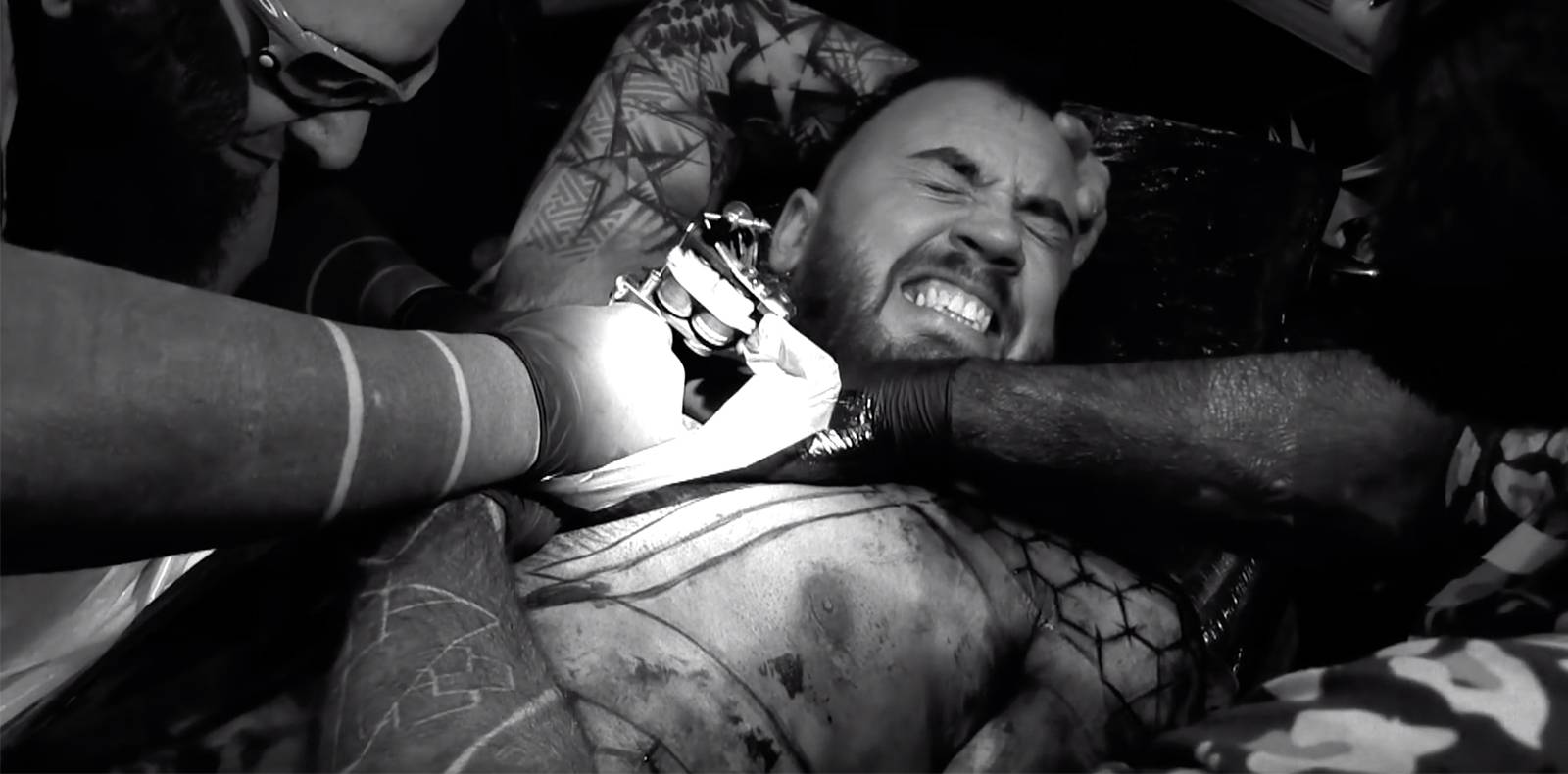 Blood and tears: the terrifying Brutal Black Tattoo Project